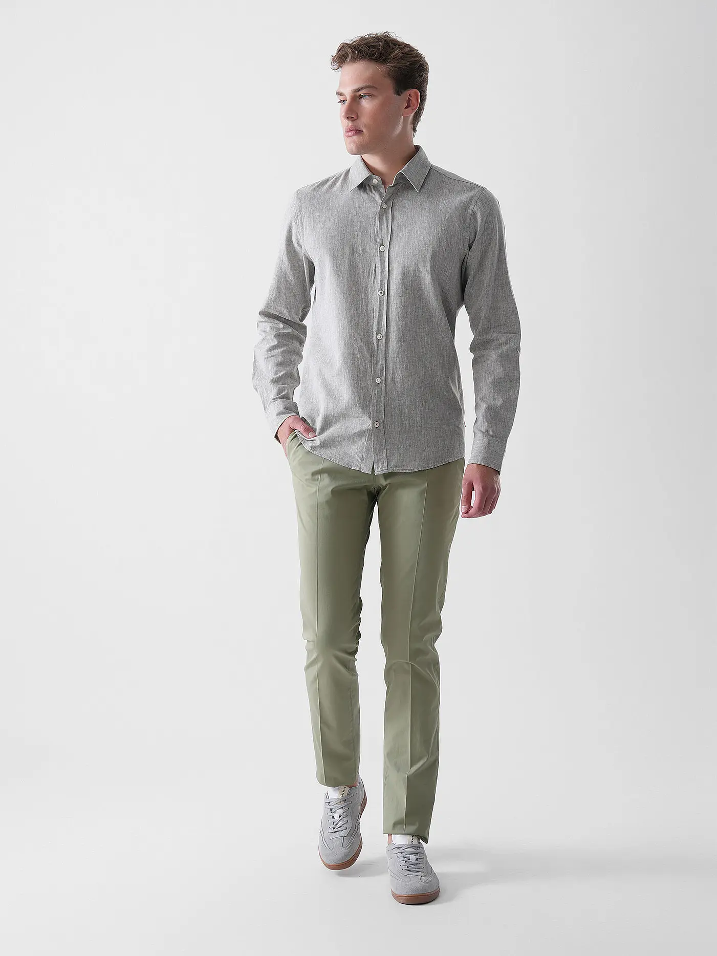 JOOP | Hemd Slim Fit HANSON | hellgrün